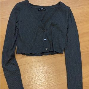Cropped cardigan